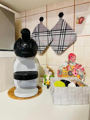 Dapur atau dapur kecil di Casa Vacanze Max