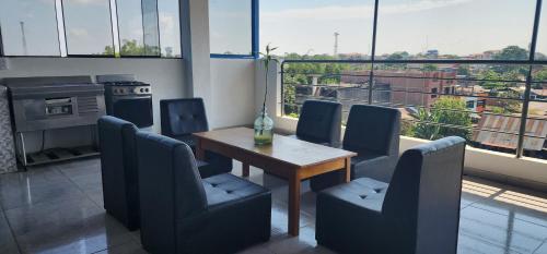 Кухня или мини-кухня в Makasai Habitaciones
