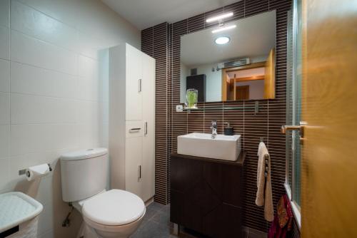 Apartamento LUZ DE MARにあるバスルーム