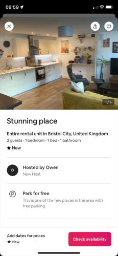 a screenshot of a room with a living room at Chapel rd in Bristol