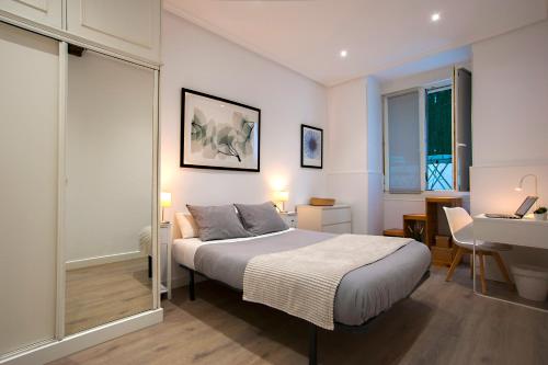 Donostia, a pocos pasos de la playa de la Concha.