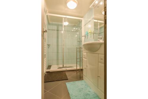 Koupelna v ubytování Le saint hilaire