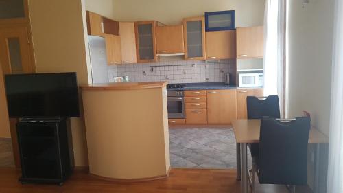 Dapur atau dapur kecil di Apartment 345