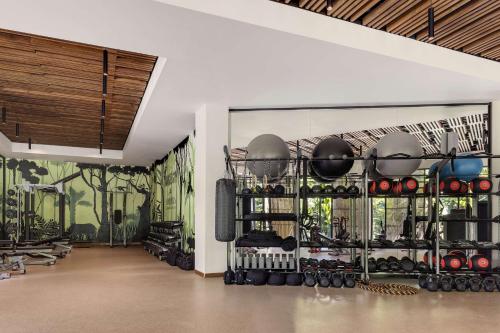 Gimnasio o instalaciones de fitness de Botanika Osa Peninsula, Curio Collection By Hilton