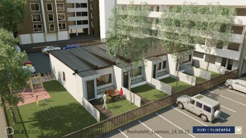 Foto Scandinavian Design Townhouse with Private Sauna 5
