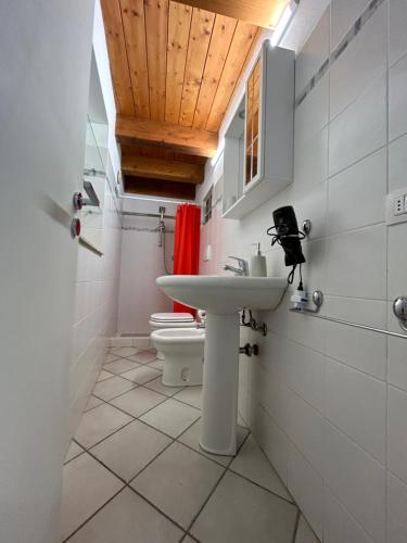Kúpeľňa v ubytovaní La casa di “Nedda”
