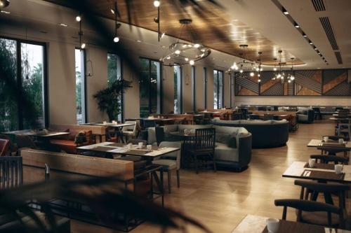 En restaurant eller et andet spisested på Paloma Orenda