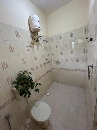 Koupelna v ubytování Anjunapalms GuestHouse