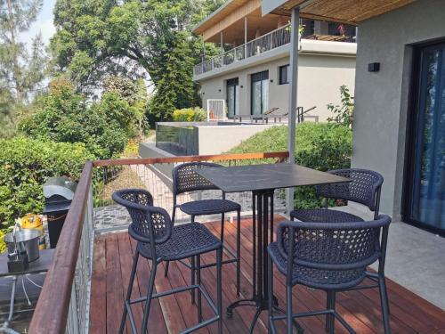 Balkón nebo terasa v ubytování Ubucuti Lodge