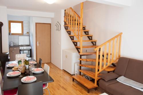 Η κουζίνα ή μικρή κουζίνα στο Apartman 10 - Jahorina