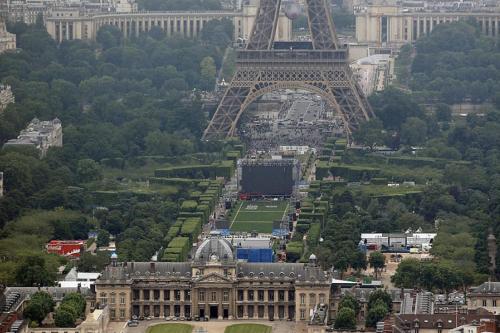 Blick auf Tour Eiffel/Luxury apartment n°6 aus der Vogelperspektive