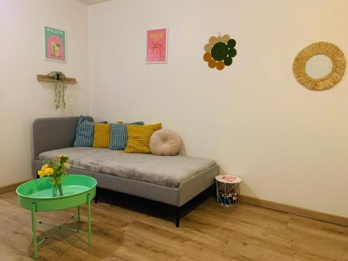 Posezení v ubytování cocooning modern design studio