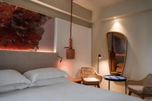 Superior Zimmer mit Kingsize-Bett und Gartenblick 