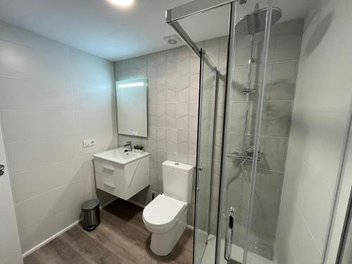 Koupelna v ubytování CoLiving El Juan