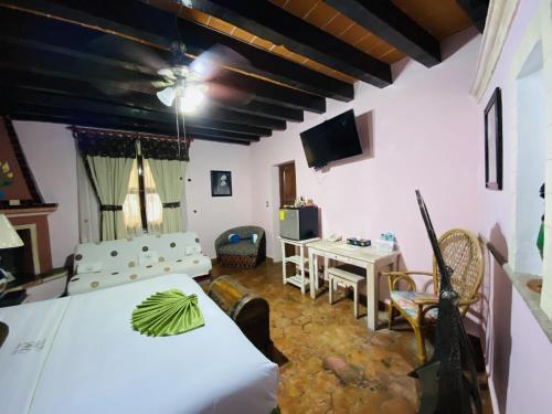 Кровать или кровати в номере Villa Bonita Les Terrasses