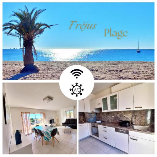 Appartement T4 92M2 pour 6 pers à 400m de la plage
