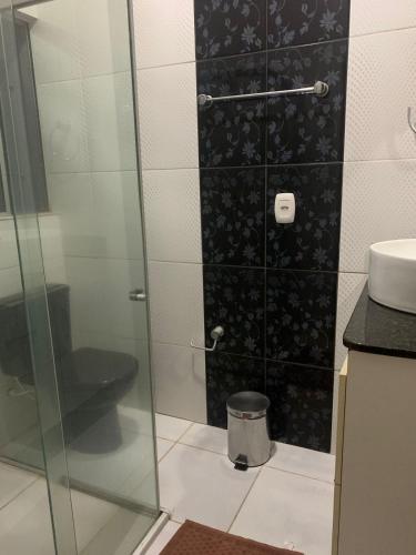 Ένα μπάνιο στο Pousada D'casa