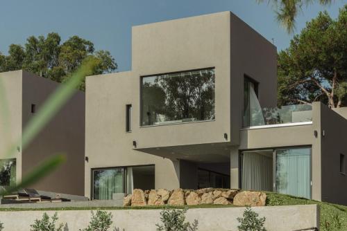 a rendering of a house at Luxury Villa Mon I Vassilikos in Vasilikos