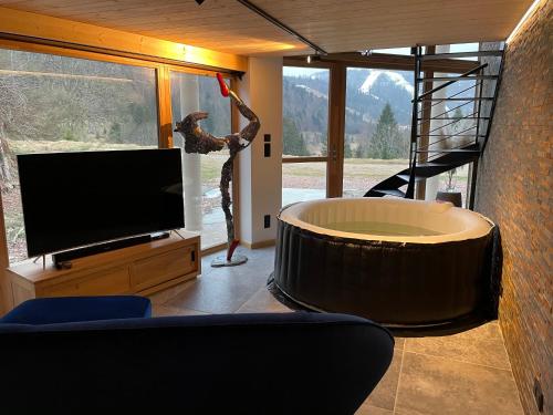 Loft haut de gamme avec jacuzzi
