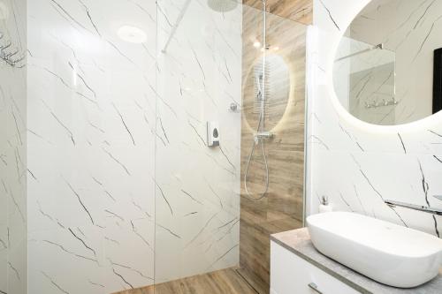 Kúpeľňa v ubytovaní krakow dream apartment