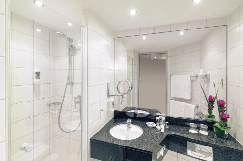 Koupelna v ubytování Mercure Hotel Mannheim am Rathaus