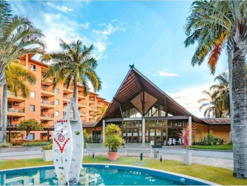 Piscina de la sau aproape de Angra dos Reis - Apartamentos com Vista para o mar OU para piscina Condomínio Porto Bali