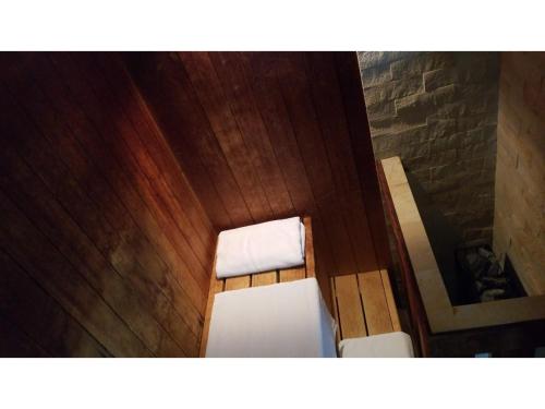 an overhead view of a toilet in a bathroom at My Hotel Okazaki - Vacation STAY 40782v in Okazaki