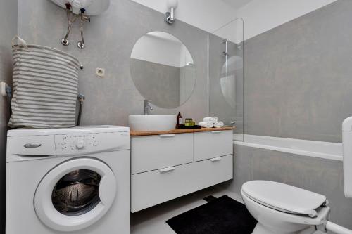 Phòng tắm tại Apartments RATAC