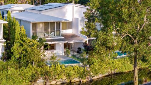 Zahrada ubytování Escape Villas Port Douglas