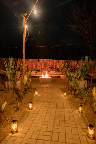 Vườn quanh Domes and Dreams Lio Glamping