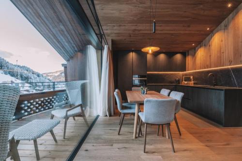 Zona de estar de Residence Chalet L'Salvan