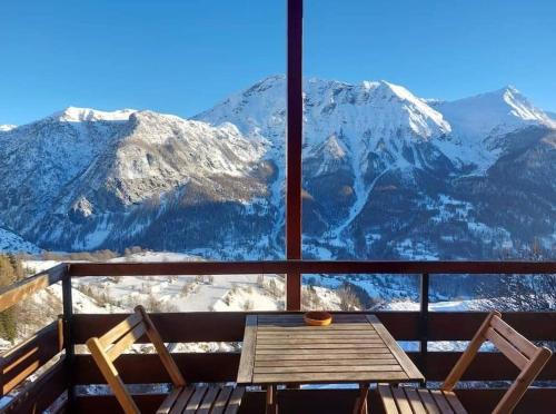 Orcières : appartement spacieux, calme et agréable