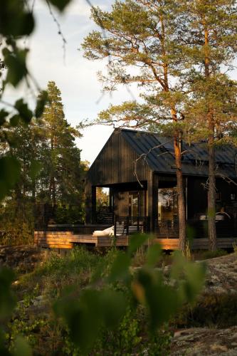 Zahrada ubytování Hilltop Forest