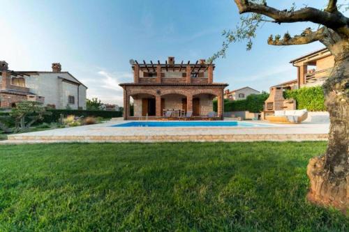 Villa Sole in Central Istria for 10 people with 4 beedrooms and private pool