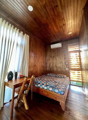 Postel nebo postele na pokoji v ubytování DuGiang Homestay