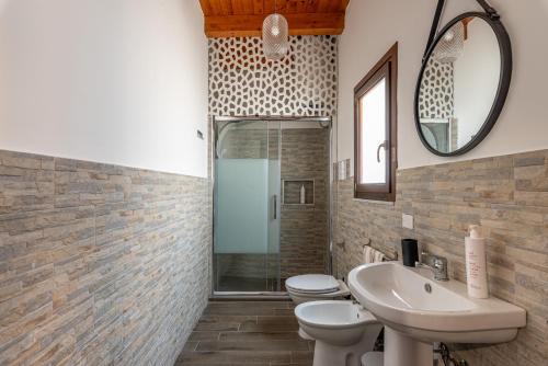 Vonios kambarys apgyvendinimo įstaigoje Maqueda Apartment by Wonderful Italy