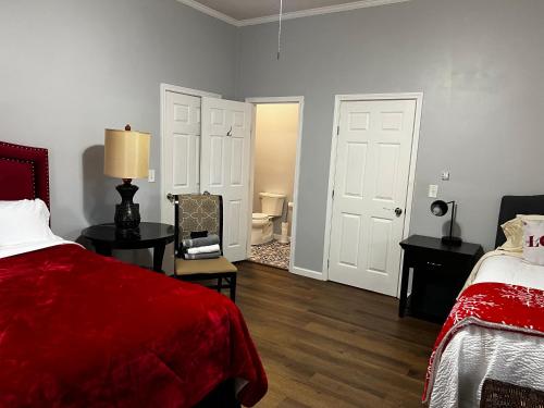 Postel nebo postele na pokoji v ubytování Country Club