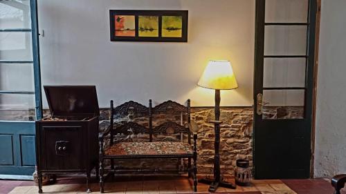 Posezení v ubytování Posada San Gabriel