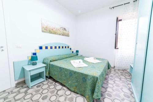 Postel nebo postele na pokoji v ubytování Cascina Sàlaco