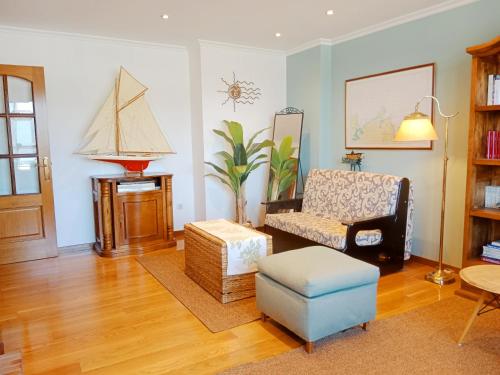 Posezení v ubytování Penthouse Panorámico