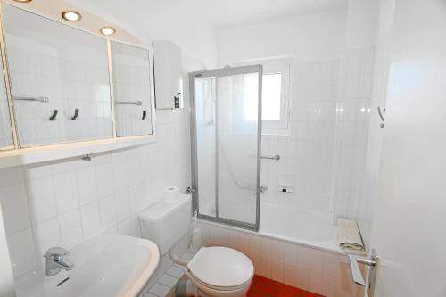 Kylpyhuone majoituspaikassa Hochkamp 3A, App 1
