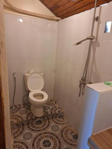 Vonios kambarys apgyvendinimo įstaigoje Gusti Home Stay Ubud