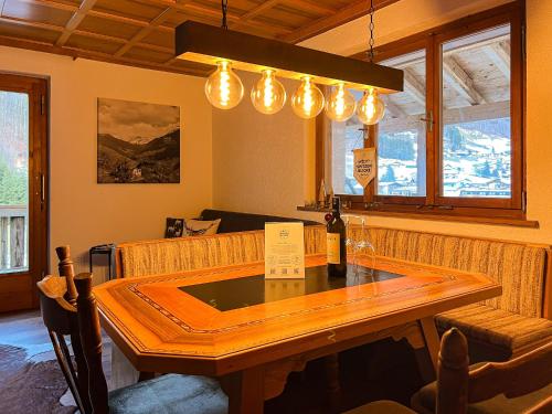 Posezení v ubytování Spitzen Blicke – Apartments