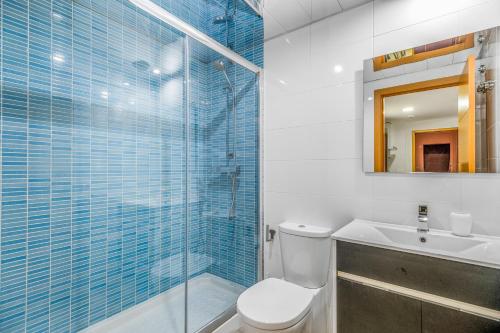 Ένα μπάνιο στο Apartamento Gran Terraza Vistas Mar