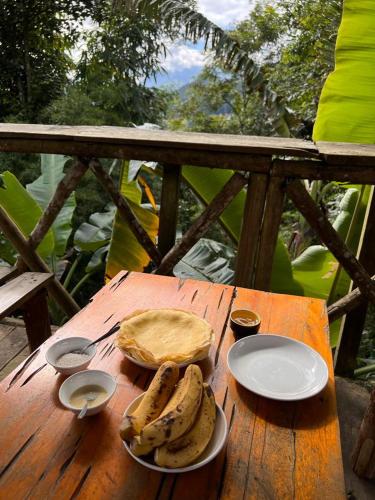 Mad i chaletet eller i nærheden