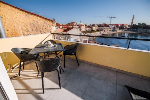 Balkón nebo terasa v ubytování Apartments Rosana