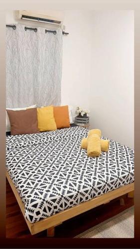 Кровать или кровати в номере Riana