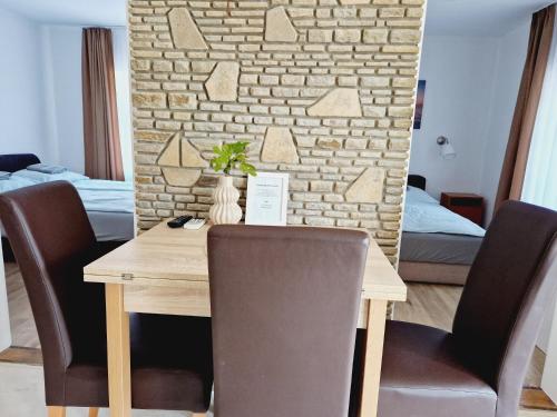 Χώρος καθιστικού στο Balaton Apartman Füred