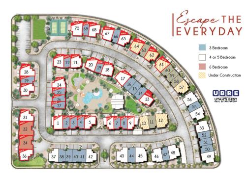 Půdorys ubytování 29-30 | 2 Connected Homes in Ocotillo Springs with Pool and Spas