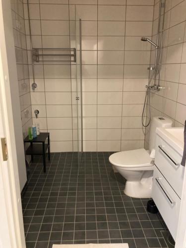 Et badeværelse på Atlantinkatu Helsinki